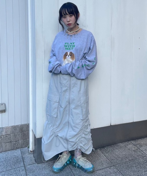 新品 candy stripper ロンT Candy stripper ロゴプリント長袖Tシャツ ロンT 新品｜Yahoo!フリマ