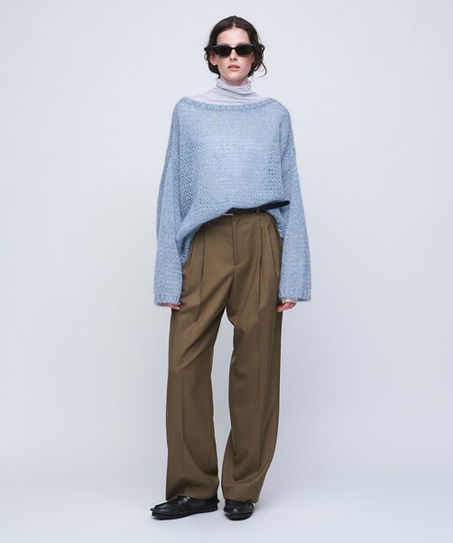 ニット 「AEWEN MATOPH」メッシュ カラーミックス ニット レディース 