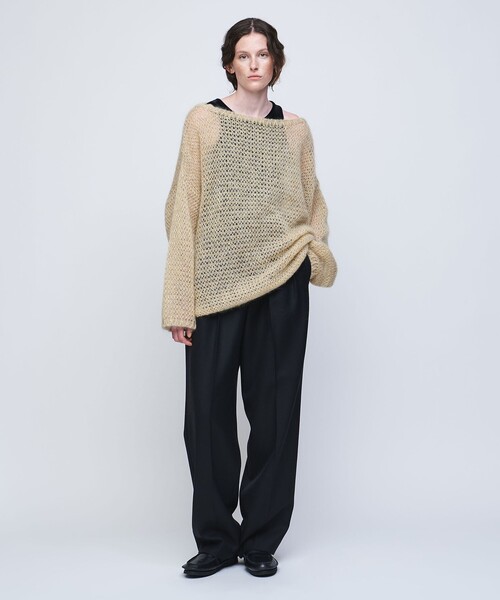 ニット 「AEWEN MATOPH」メッシュ カラーミックス ニット レディース 