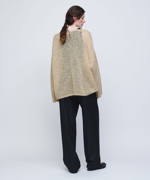ニット 「AEWEN MATOPH」メッシュ カラーミックス ニット レディース 
