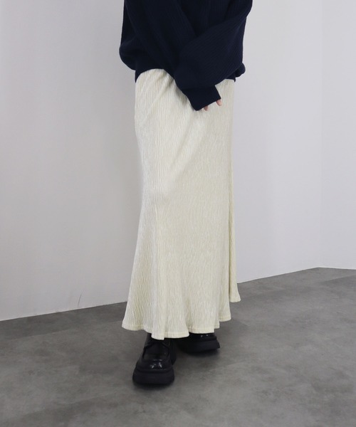 Rene ベロアキュロットスカート Rene ベロアキュロットスカート Rene ベロアキュロットスカート