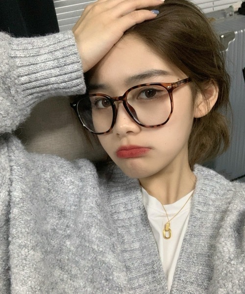 HALEY PESCA 伊達メガネ メガネ 眼鏡 HALEY PESCA/シンプル