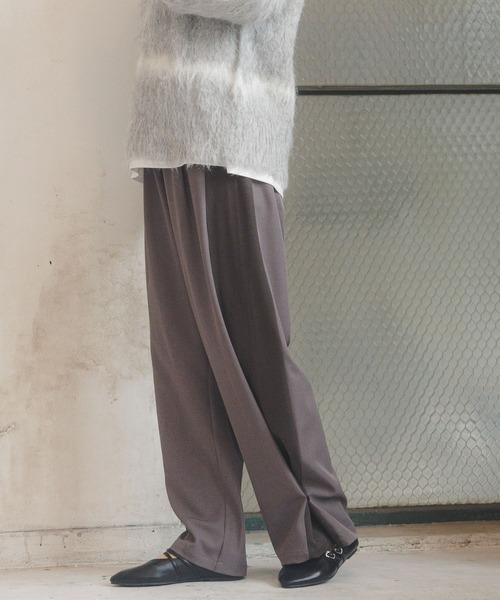 パンツ 配色ラインワイドパンツ / 234479 レディース | LAKOLE | 11