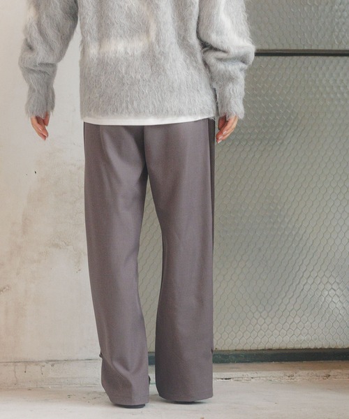 パンツ 配色ラインワイドパンツ / 234479 レディース | LAKOLE | 12