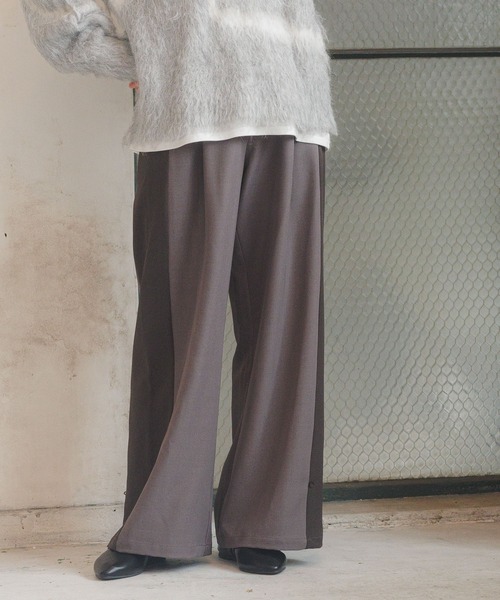 パンツ 配色ラインワイドパンツ / 234479 レディース | LAKOLE | 15