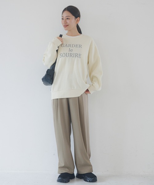 パンツ 配色ラインワイドパンツ / 234479 レディース | LAKOLE | 17