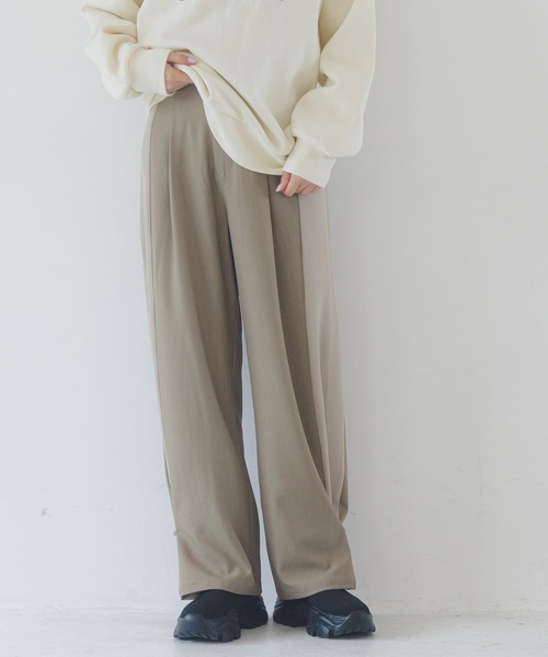 パンツ 配色ラインワイドパンツ / 234479 レディース | LAKOLE | 20