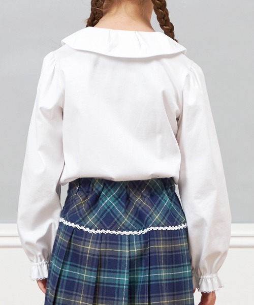 KP ブラウス シャツ タック襟ブラウス(90〜130) キッズ 子供服 女の子