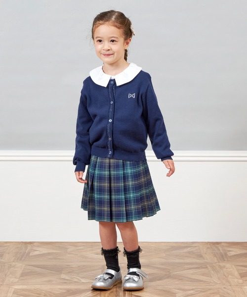 KP ブラウス シャツ タック襟ブラウス(90〜130) キッズ 子供服 女の子