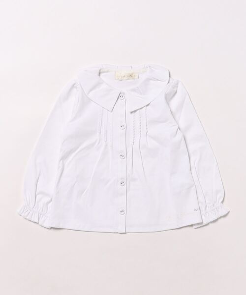 KP ブラウス シャツ タック襟ブラウス(90〜130) キッズ 子供服 女の子