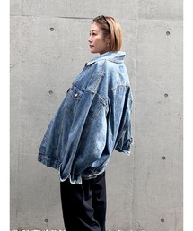 デニムジャケット gジャン ビッグシルエットデニムジャケット レディース｜ZOZOTOWN Yahoo!店