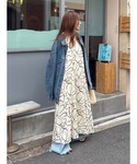 デニムジャケット gジャン ビッグシルエットデ...の詳細画像5
