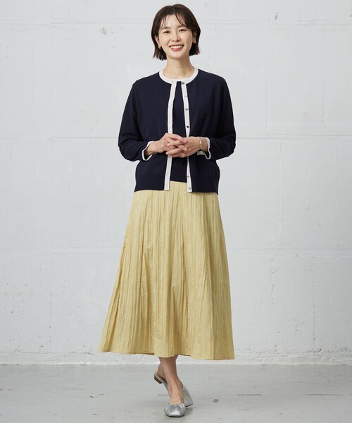 アンサンブル 「洗える・ニットセット」TRIM TWIN ニット J.PRESS アンサンブル 「洗える・ニットセット」TRIM TWIN