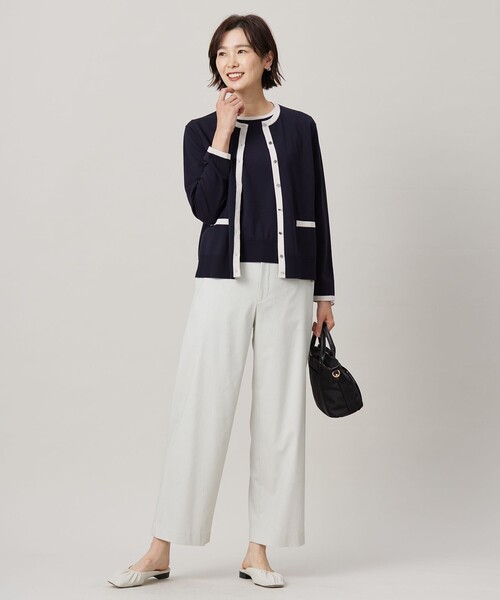 アンサンブル 「洗える・ニットセット」TRIM TWIN ニット J.PRESS アンサンブル 「洗える・ニットセット」TRIM TWIN