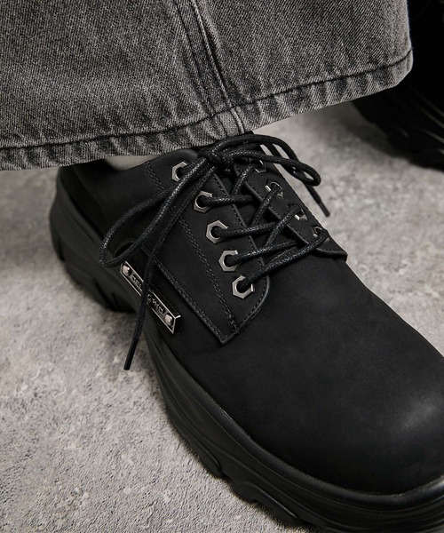 スニーカー 「Alfred Alex」Chunky Metal Plate Shoes/ハイソール