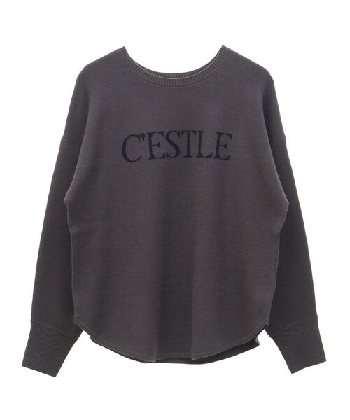 Green Parks（グリーンパークス） ニット セーター もちやわロゴニット