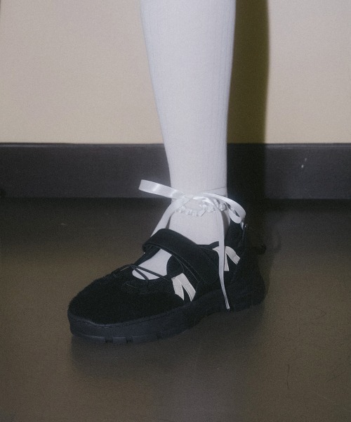 BRYN VELCRO SNEAKERS ブラック BRYN VELCRO SNEAKERS/ブリン ベルクロ スニーカー｜フリークス