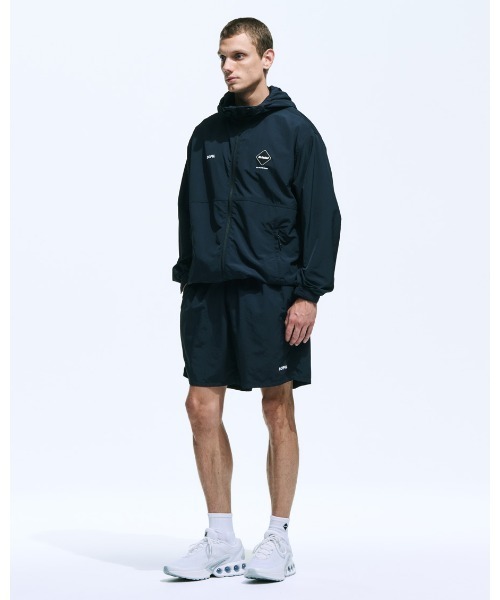 【未使用】F.C.R.B NYLON HOODED BLOUSON F.C.R.B.(F.C.Real Bristol)◇NYLON HOODED BLOUSON/S/ナイロン/BRW