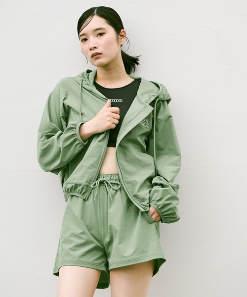 Kappa ラッシュガード 水着 4点セット Kappa 水着 4点セット水着(半袖Tシャツ) レディース : ZOZOTOWN