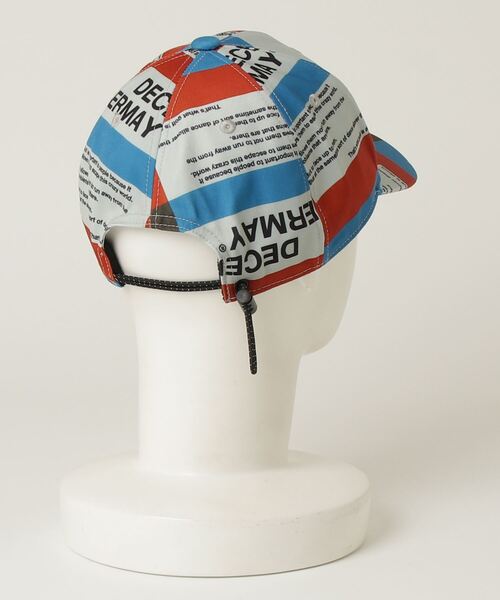 DECEMBERMAY（ディセンバーメイ） キャップ 帽子 Tricolor print cap