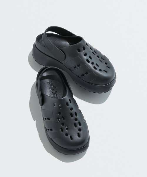 adidas サンダル アディレッタ プラットフォーム クロッグ