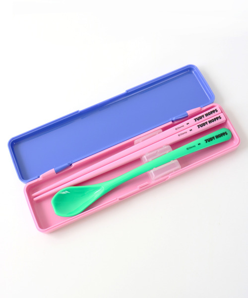 食器 「DISNEY/ディズニー」Zootopia ズートピア CHOPSTICKS＆SPOON SET カラフル 箸＆スプーンセット | Disney | 03