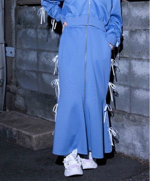 アンプーファム　ロングスカート axes femme（アクシーズ ファム） スカート ティアードロングスカート