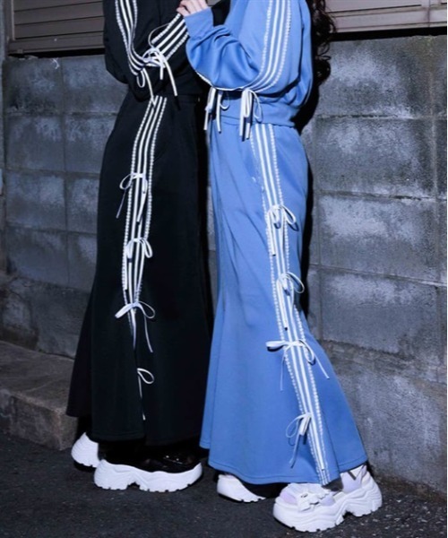 アンプーファム　ロングスカート axes femme（アクシーズ ファム） スカート ティアードロングスカート