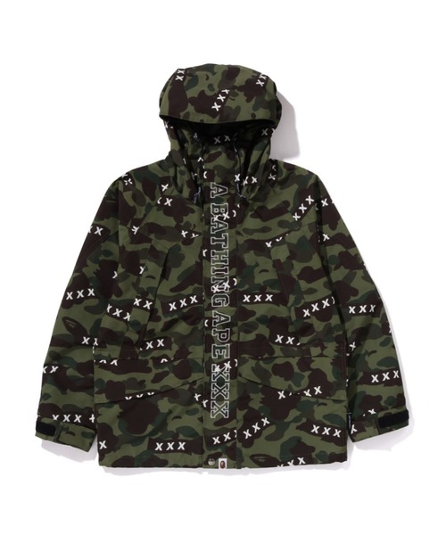 A BATHING APE ベイプカモフラージュ モッズコート Mサイズ
