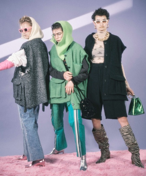 MAISON SPECIAL（メゾンスペシャル） ハーフパンツ FREE グレー