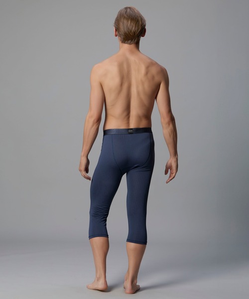 BROS ボクサーパンツ ボクサーパンツ さるまた ひざ下丈 前開き