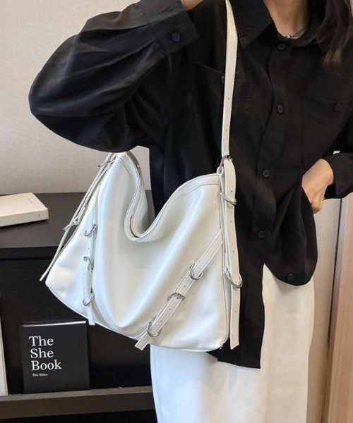  ｜ショルダーバッグ ロゴ入り 上品 デザイン 2WAY Rename ZIP デザイン 2way トート ショルダーバッグ RSG23040