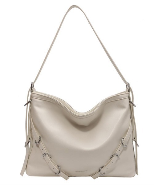 人気のAda【VALENTINO BAGS】新デザイン 2WAY ショルダーバッグ ショルダーバッグ バッグ ベルトデザインシルバー2WAYショルダー