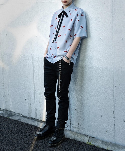 MILKBOY（ミルクボーイ） シャツ 半袖 CHERRY シャツ メンズ