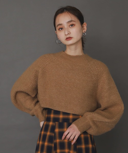 SENSE OF PLACE by URBAN RESEARCH 長袖ニット ONE ベージュ