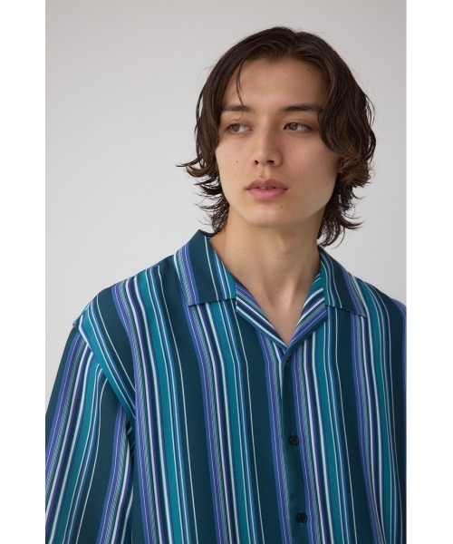 AZUL BY MOUSSY（アズールバイマウジー） シャツ マルチストライプ