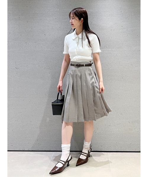 【正規通販】 SNIDEL スカート ベルト付きミドルスカート : ZOZOTOWN Yahoo!店 スカート
