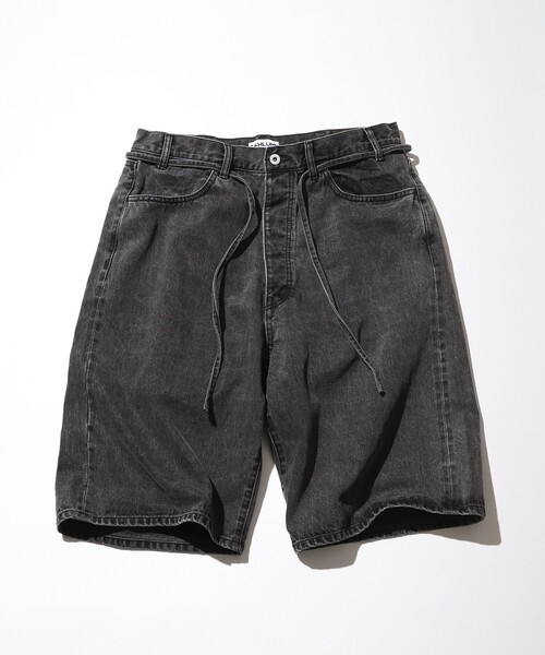 CAHLUMN パンツ CAHLUMN/カウラム Selvedge Denim Baggy Shorts