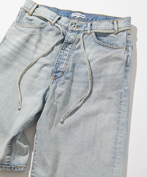 CAHLUMN カウラム セルビッジデニムパンツ バギー サイズL 新品 正規品 CAHLUMN ジーンズ CAHLUMN/カウラム Selvedge Denim Pant “Baggy