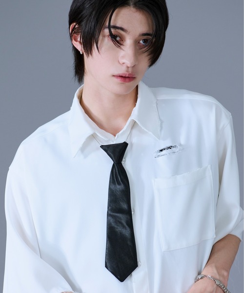 Ellno Loset（エルノロゼット） ネクタイ チェーンツキネクタイ