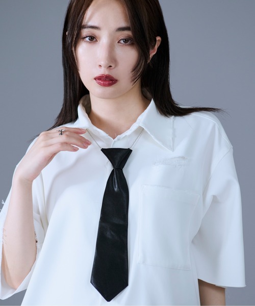 Ellno Loset（エルノロゼット） ネクタイ チェーンツキネクタイ