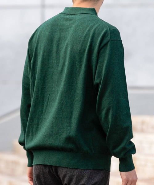 「URBAN RESEARCH ROSSO MEN」 長(zhǎng)袖ニット LARGE グレー メンズ