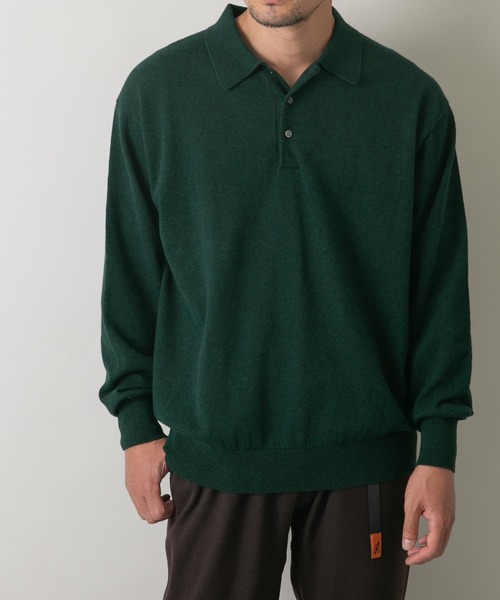 「URBAN RESEARCH ROSSO MEN」 長(zhǎng)袖ニット LARGE グレー メンズ