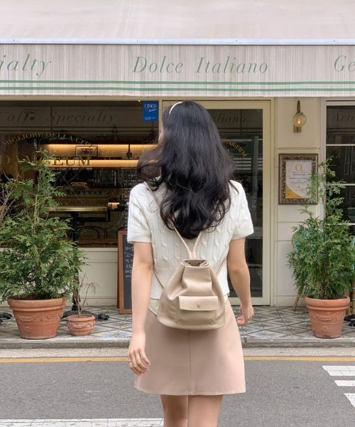 「SONA」 半袖ニット FREE ブルー レディース_画像5