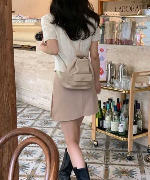 「SONA」 半袖ニット FREE ブルー レディース_画像8