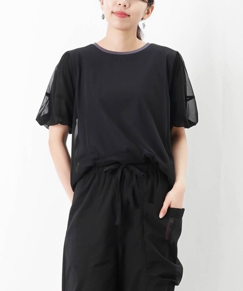 LADY LUCK LUCA tシャツ LC/LLL シフォンダブルレイヤーTee