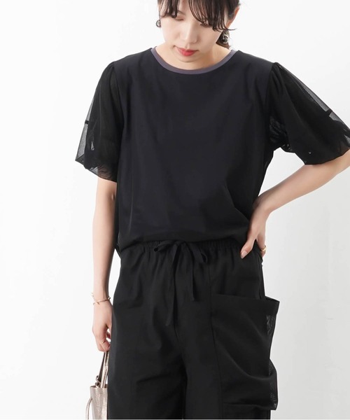 LADY LUCK LUCA tシャツ LC/LLL シフォンダブルレイヤーTee