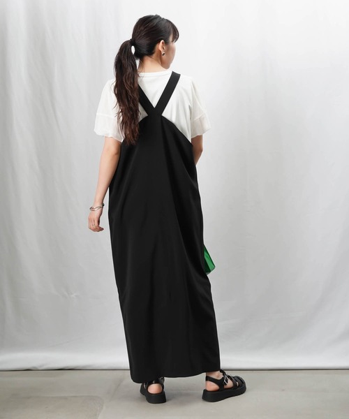 LADY LUCK LUCA tシャツ LC/LLL シフォンダブルレイヤーTee
