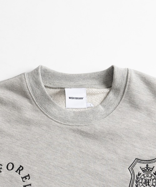WISH FOR EVER 「WISH EVER」 スウェットカットソー MEDIUM