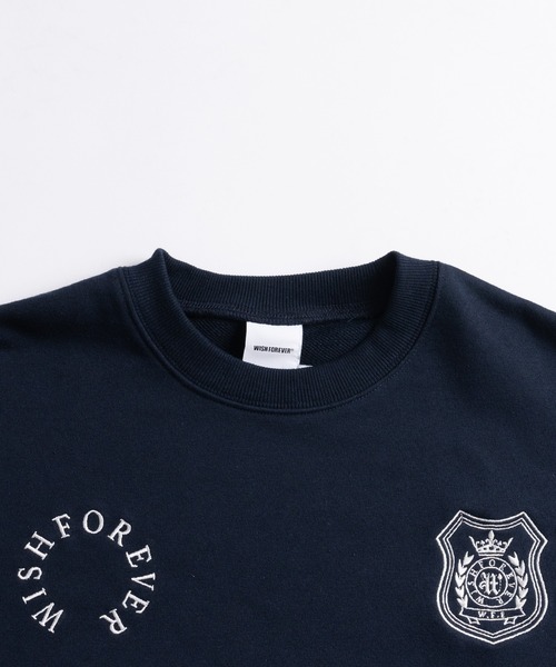 WISH FOR EVER 「WISH EVER」 スウェットカットソー MEDIUM